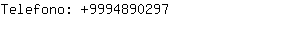 Telefono: 999489....