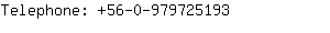 Telephone: 56-0-97972....