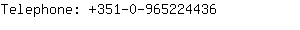 Telephone: 351-0-96522....