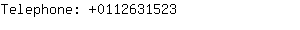 Telephone: 011263....
