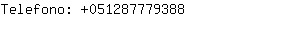 Telefono: 05128777....