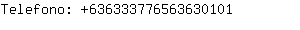 Telefono: 63633377656363....