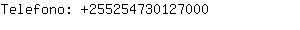 Telefono: 25525473012....