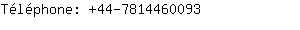 Téléphone: 44-781446....