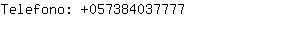 Telefono: 05738403....