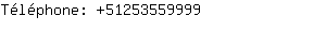 Téléphone: 5125355....