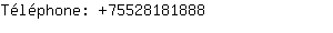 Téléphone: 7552818....