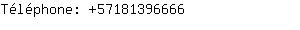 Téléphone: 5718139....