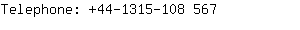 Telephone: 44-1315-108....