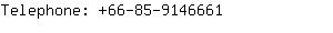 Telephone: 66-85-914....