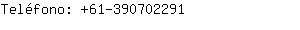 Teléfono: 61-39070....