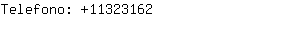 Telefono: 1132....