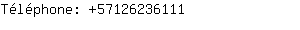 Téléphone: 5712623....