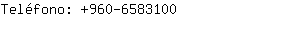 Teléfono: 960-658....
