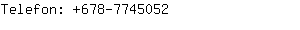 Telefon: 678-774....