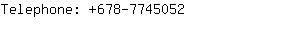 Telephone: 678-774....