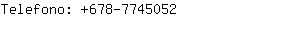 Telefono: 678-774....
