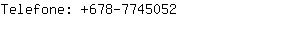 Telefone: 678-774....