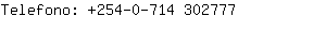 Telefono: 254-0-714 30....