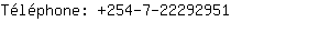 Tlphone: 254-7-2229....