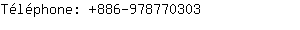 Tlphone: 886-97877....