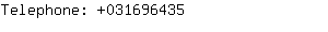 Telephone: 03169....