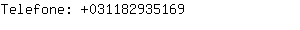 Telefone: 03118293....