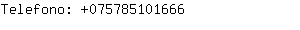 Telefono: 07578510....