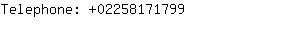 Telephone: 0225817....