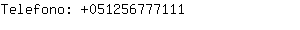 Telefono: 05125677....