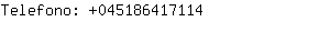 Telefono: 04518641....