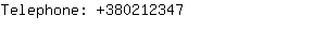 Telephone: 38021....
