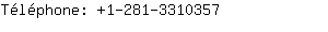 Téléphone: 1-281-331....