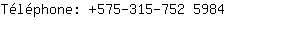 Tlphone: 575-315-752 ....