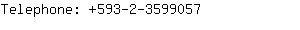 Telephone: 593-2-359....