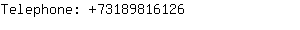 Telephone: 7318981....