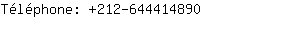 Tlphone: 212-64441....