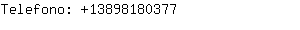 Telefono: 1389818....