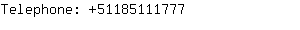 Telephone: 5118511....