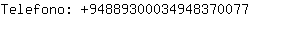 Telefono: 9488930003494837....