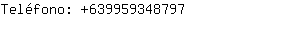 Teléfono: 63995934....