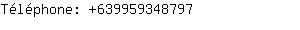 Téléphone: 63995934....