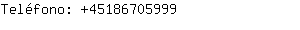 Teléfono: 4518670....