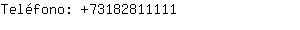 Teléfono: 7318281....