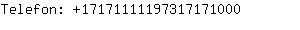 Telefon: 1717111119731717....