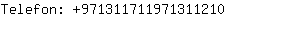 Telefon: 97131171197131....