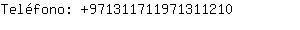 Telfono: 97131171197131....