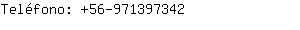 Teléfono: 56-97139....