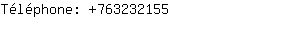 Téléphone: 76323....