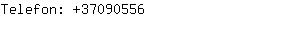 Telefon: 3709....
